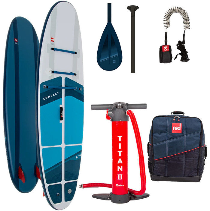 Red Paddle 9'6" Co MSL PACT Inflatable Paddle Board Package 2024 - The SUP Store