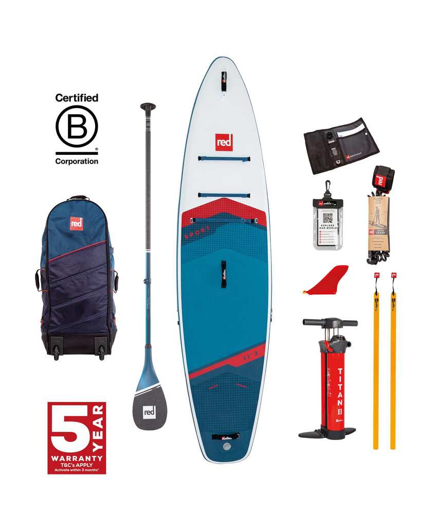 Brand New Red Paddle Co 11'3" Sport Blue & Purple Colourway - The SUP Store