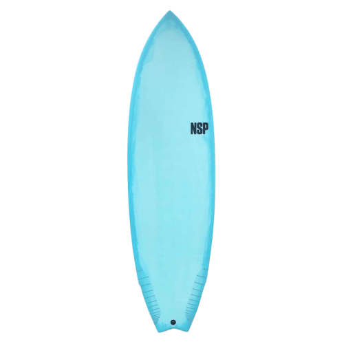 NSP 6’8 Protech Fish Blue Tint - The SUP Store