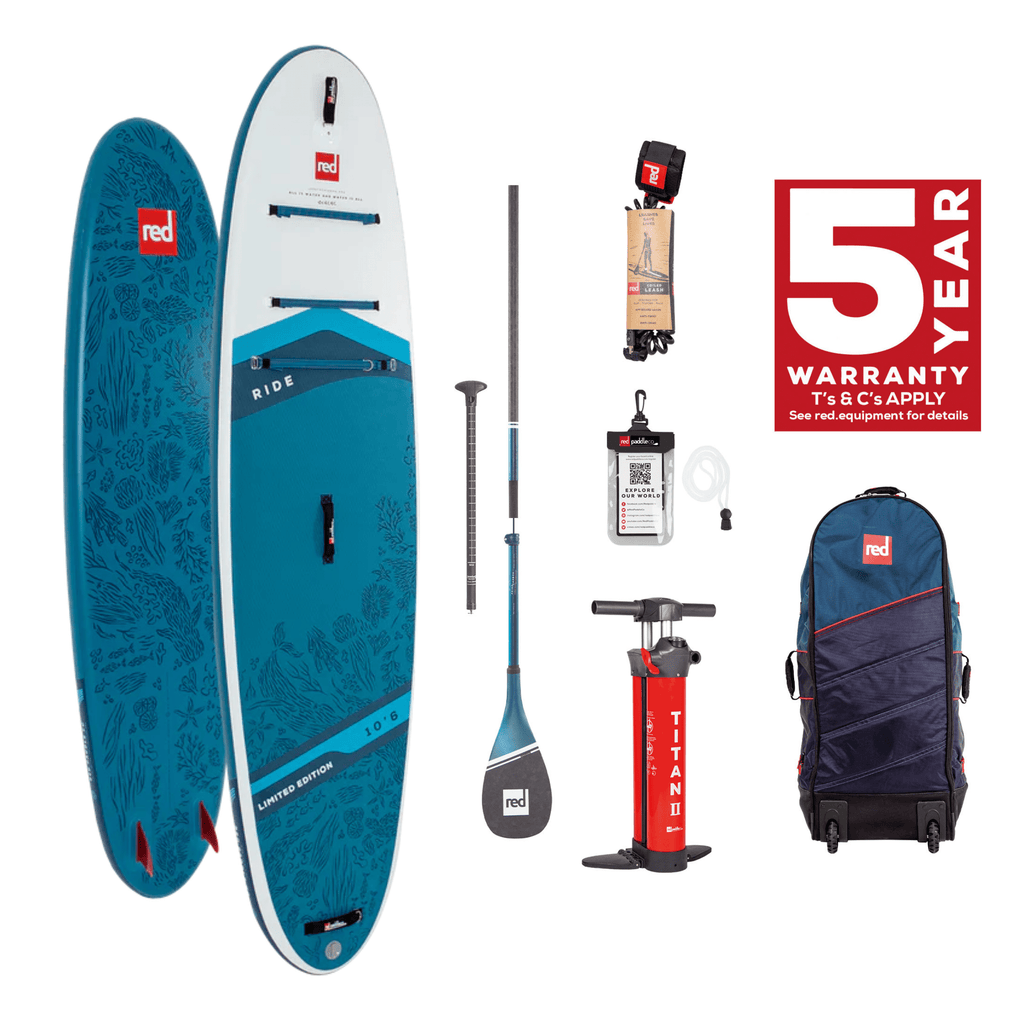 Red Paddle Co. 10'6" Ride Love The Ocean LIMITED EDITION Package - The SUP Store