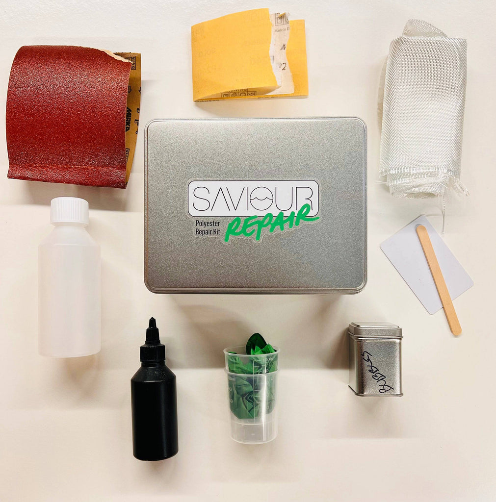 Saviour Fibreglass Polyester Board Repair kit - The SUP Store