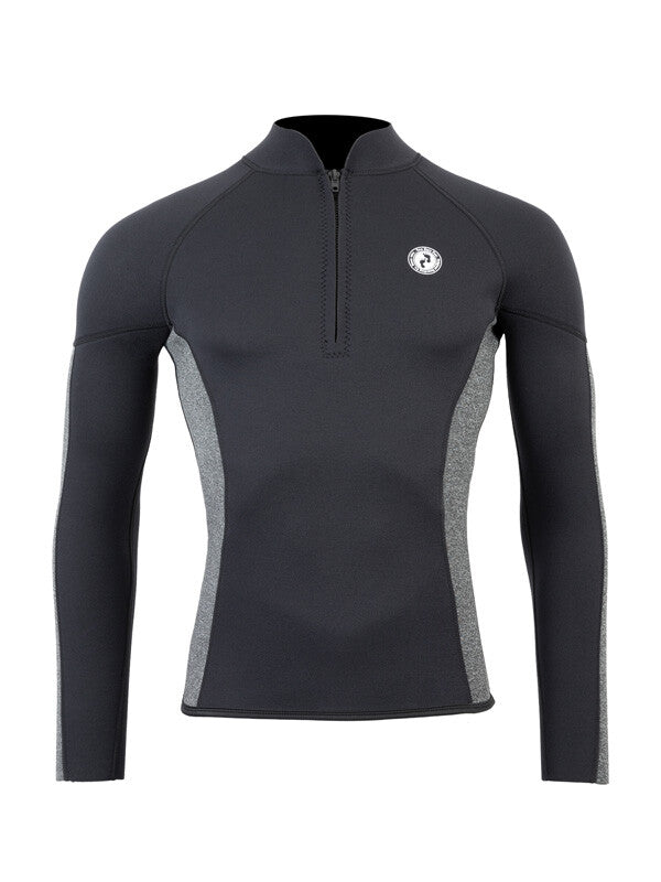 Two Bare Feet Perspective Half Zip 2.5mm Wetsuit Jacket - The SUP Store