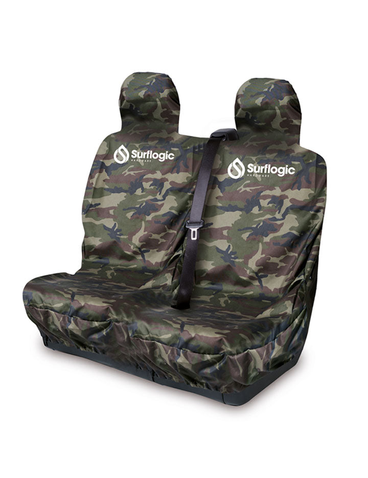 Surflogic Waterproof Car Seat Cover Double Black or Camo - The SUP Store