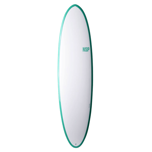 NSP 7’2 Elements Funboard Green - The SUP Store