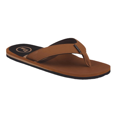 Boys tan flip best sale flops