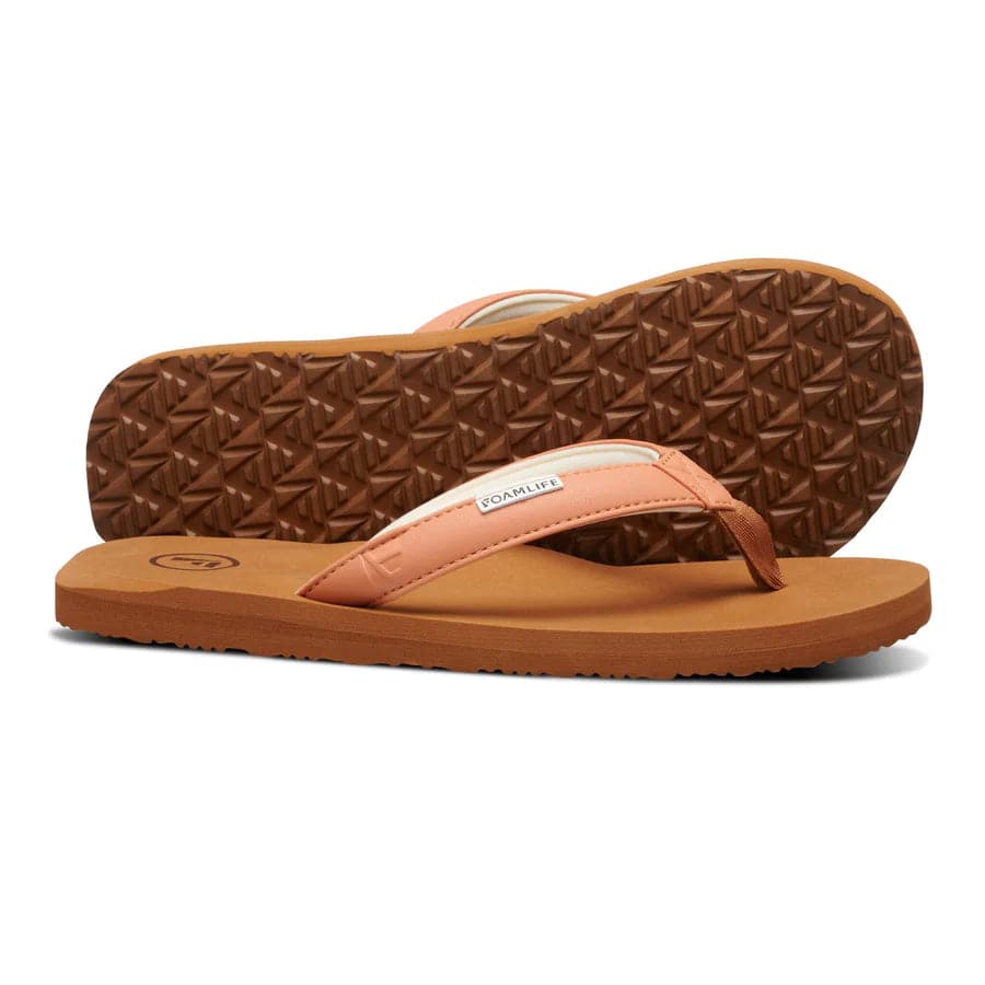 Foamlife Seales SC - BROWN/PINK APRICOT - The SUP Store