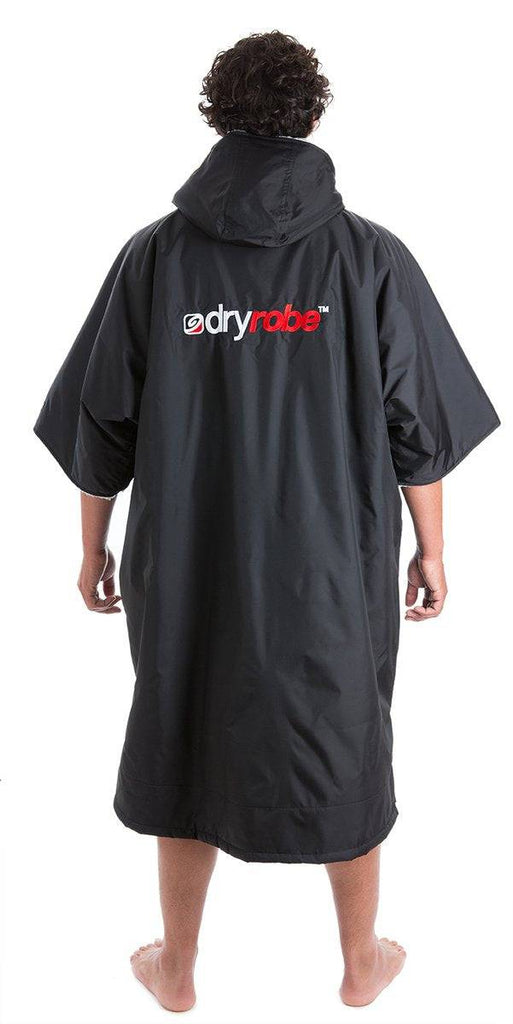 Dryrobe Black & Grey Short Sleeve - The SUP Store