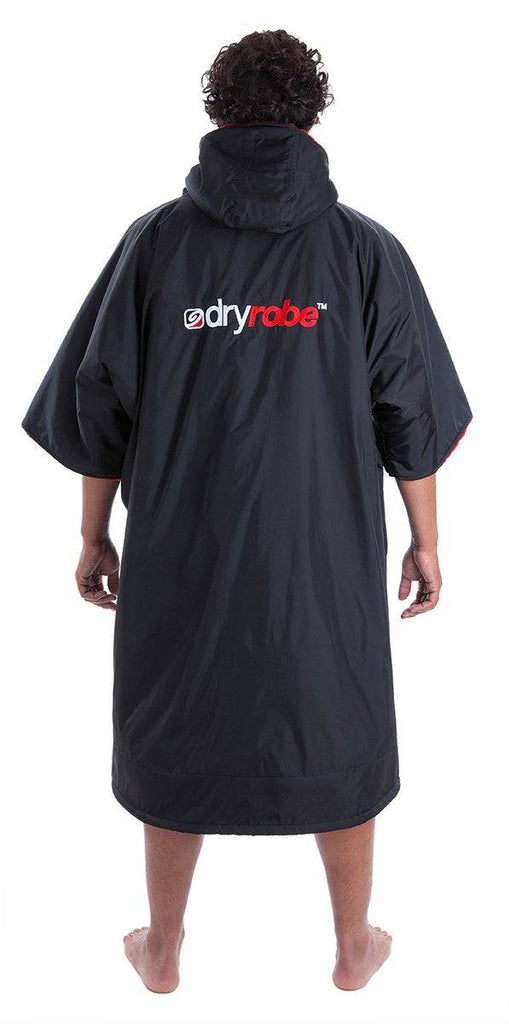 Dryrobe Black & Red Short Sleeve - The SUP Store