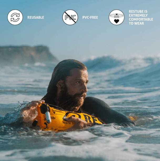 Restube extreme - Water Safety, Black & limeresttube| The SUP Store | Christchurch Dorset