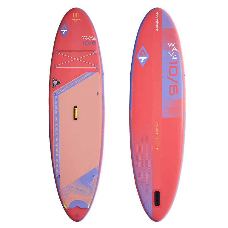 Aquatone - Aquatone WAVE 10’6” All - Round Inflatable Paddleboard – Versatile iSUP for Stability, Glide & Everyday Family Adventures - The SUP Store