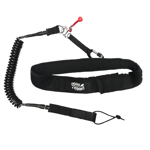Riding Not Hiding Coil Waist Leash - The SUP Store