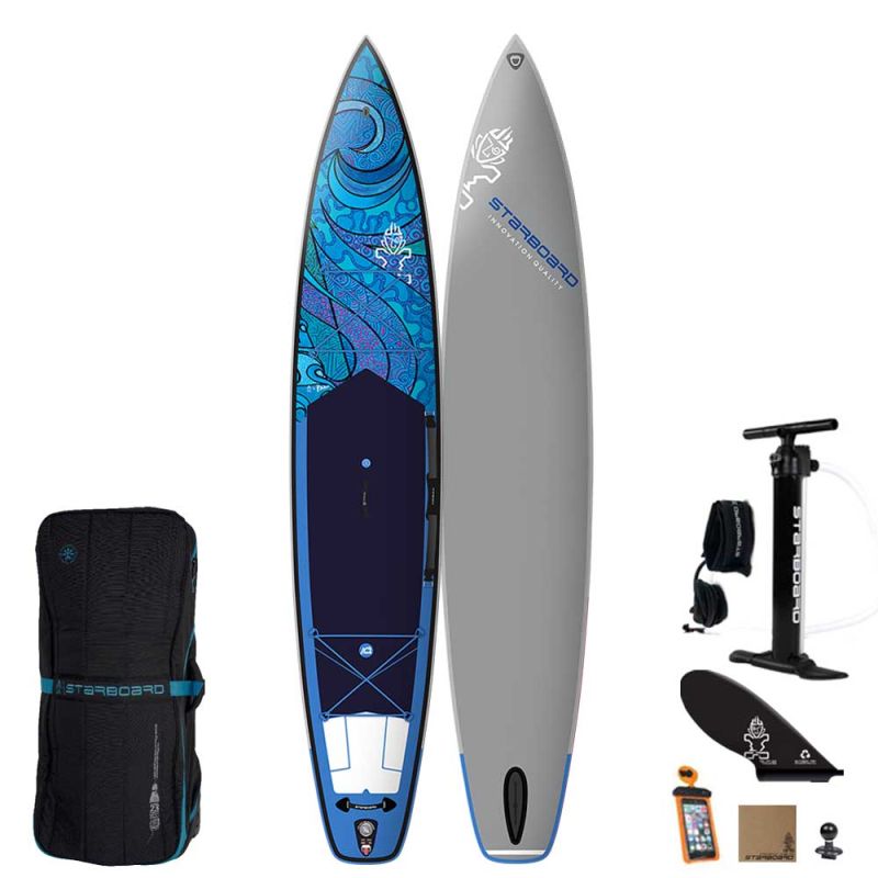 starboard blue wave tikhne inflatable sup the sup store
